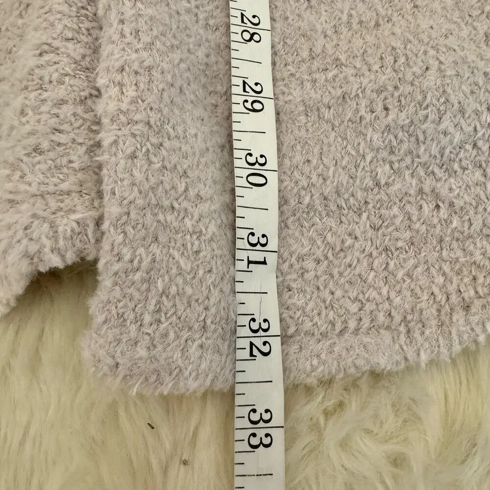 Z Supply Long Sleeve Open Front Hooded Long Cardigan Sweater Large